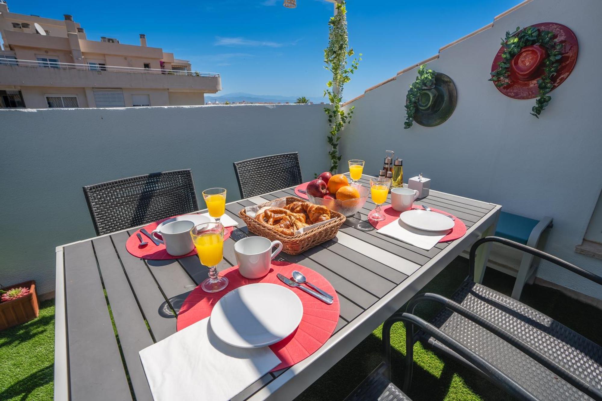 Penthouse With Sea Views Los Alamos Torremolinos Eksteriør billede